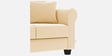 Numonk Velvet 3 Seater Sofa in Sandy Beige Colour