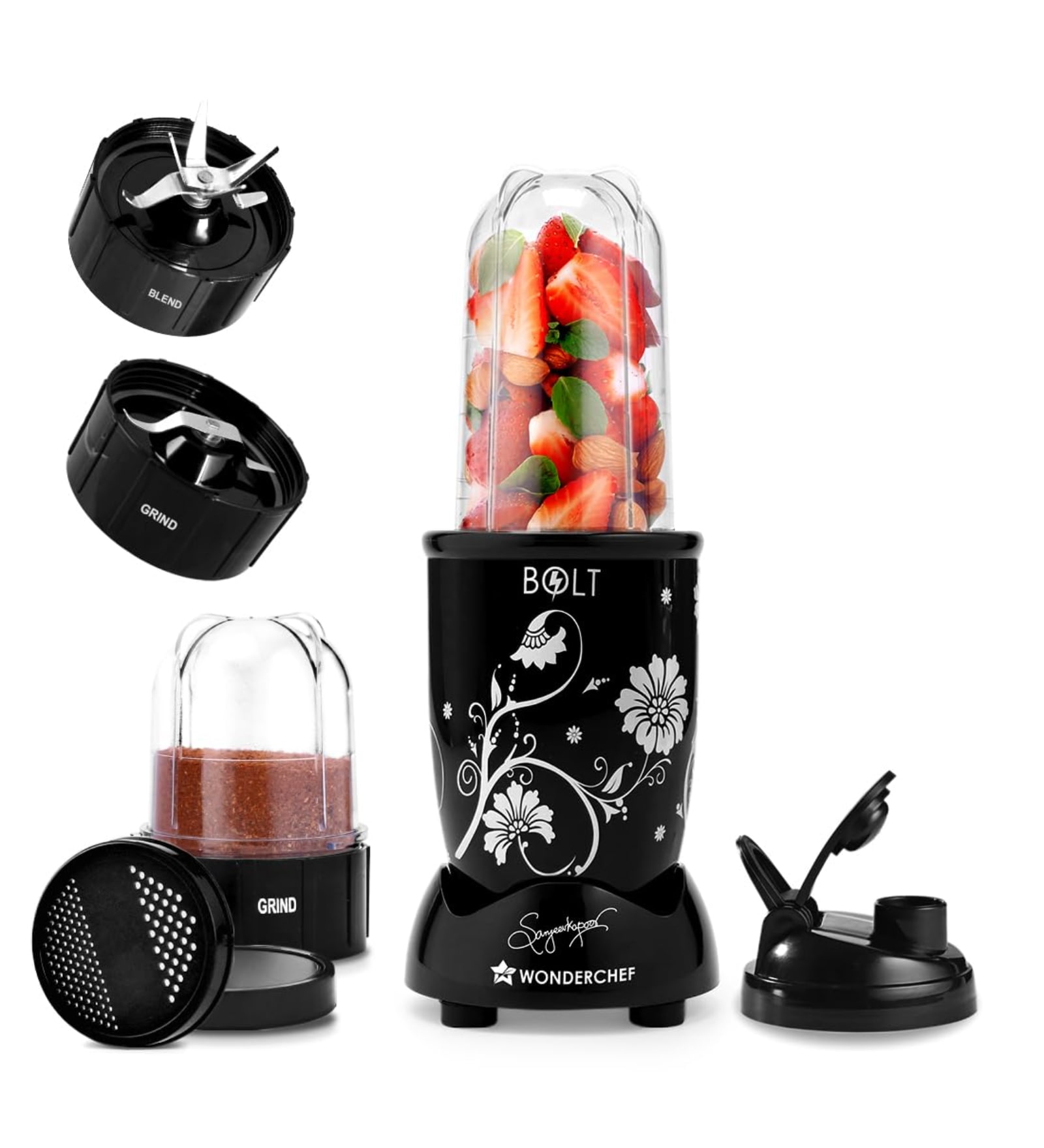Nutri Blend Bolt 600W Mixer Grinder Blender