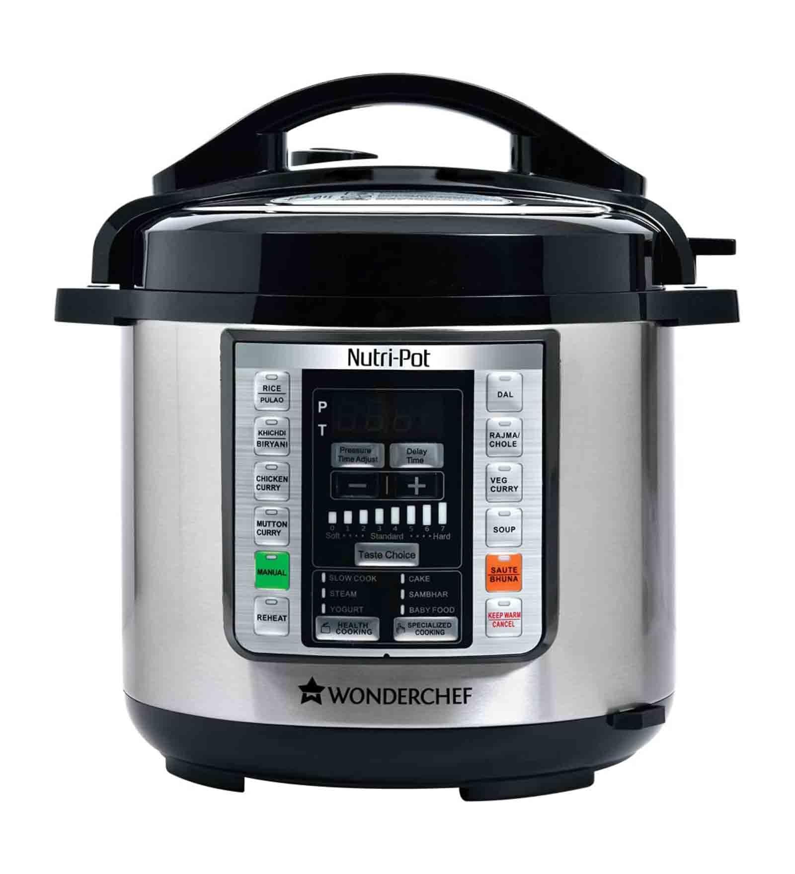 Nutri-Pot 6L Electric Pressure Cooker With 7-In-1 Functions
