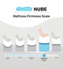 Nube 6 inch Foam Queen Size Mattress in White Colour