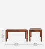 Nuevo Sheesham Wood 6 Seater Dining Set in Scratch Resistant Honey Oak Finish With Bench