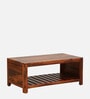 Nuevo Sheesham Wood Coffee Table in Scratch Resistant Honey Oak Finish