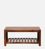 Nuevo Sheesham Wood Coffee Table in Scratch Resistant Honey Oak Finish