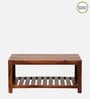 Nuevo Sheesham Wood Coffee Table in Scratch Resistant Honey Oak Finish