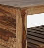 Nuevo Sheesham Wood Coffee Table in Scratch Resistant Rustic Teak Finish