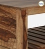 Nuevo Sheesham Wood Coffee Table in Scratch Resistant Rustic Teak Finish