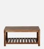 Nuevo Sheesham Wood Coffee Table in Scratch Resistant Rustic Teak Finish