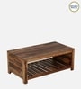 Nuevo Sheesham Wood Coffee Table in Scratch Resistant Rustic Teak Finish