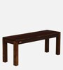 Nuevo Sheesham Wood Dining Bench in Scratch Resistant Provincial Teak Finish