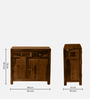 Nuevo Sheesham Wood Sideboard in Scratch Resistant Provincial Teak Finish