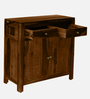 Nuevo Sheesham Wood Sideboard in Scratch Resistant Provincial Teak Finish