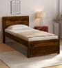 Nuevo Sheesham Wood Single Bed in Scratch Resistant Provincial Teak Finish