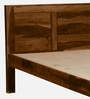 Nuevo Sheesham Wood Single Bed in Scratch Resistant Provincial Teak Finish