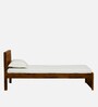 Nuevo Sheesham Wood Single Bed in Scratch Resistant Provincial Teak Finish