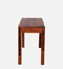Nuevo Sheesham Wood Writing Table in Scratch Resistant Honey Oak Finish With Drawers
