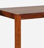 Nuevo Sheesham Wood 6 Seater Dining Table in Scratch Resistant Honey Oak  Finish