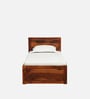 Nuevo Sheesham Wood Single Bed in Scratch Resistant Honey Oak Finish
