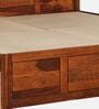 Nuevo Sheesham Wood Single Bed in Scratch Resistant Honey Oak Finish