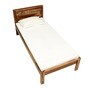 Nuevo Sheesham Wood Single Bed In Rustic Teak Finish
