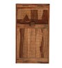 Nuevo Sheesham Wood Study Table In Rustic Teak Finish