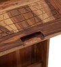 Nuevo Sheesham Wood Study Table In Rustic Teak Finish