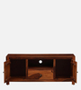 Nuevo Sheesham Wood TV Console in Scratch Resistant Honey Oak Finish For TVs Up To 55"
