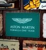 Number Plates Big Wall Sign Aston Martin Formula One Team