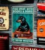 Number Plates Big Wall Sign Books And Dogs