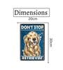 Number Plates Big Wall Sign Don't Stop Retrievin Music Theme