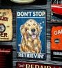 Number Plates Big Wall Sign Don't Stop Retrievin Music Theme