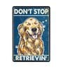 Number Plates Big Wall Sign Don't Stop Retrievin Music Theme