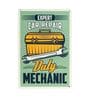 Number Plates Big Wall Sign Duty Mechanic Garage Theme