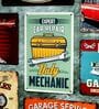 Number Plates Big Wall Sign Duty Mechanic Garage Theme