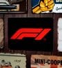 Number Plates Big Wall Sign F1 Racing Theme