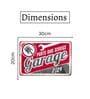 Number Plates Big Wall Sign Garage Parts And Service 7/24