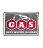 Number Plates Big Wall Sign GAS Next Service 100 Miles