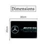 Number Plates Big Wall Sign Mercedes AMG Petronas Formula One