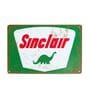 Number Plates Big Wall Sign Sinclair Vintage Automotive