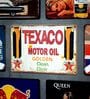 Number Plates Big Wall Sign Texaco Motor Oil Vintage