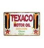 Number Plates Big Wall Sign Texaco Motor Oil Vintage