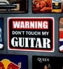 Number Plates Big Wall Sign Warning Don't Touch My Guitar