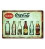 Big wall sign Cocacola Bottles Metal Plate
