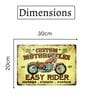 Metal Plate Big wall sign Custom Motorcycles