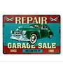 Ford Repair Garage Sale Metal Plate