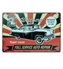 Big wall sign Ford Repair Service Metal Plate