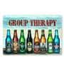Big wall sign Group Therapy Bottles Metal Plate