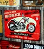 Big wall sign Smith Motorcycle Repair Shop Metal Plate