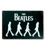 Big wall sign The Beatles Walking Metal Plate