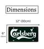 Number Plates Wall Sign Carlsberg Vintage Bar Decor