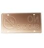 Number Plates Wall Sign No Smoking Orange